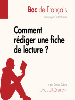 cover image of Comment rédiger une fiche de lecture? (Bac de français)